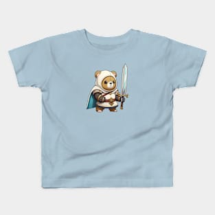 Bear Paladin Kids T-Shirt